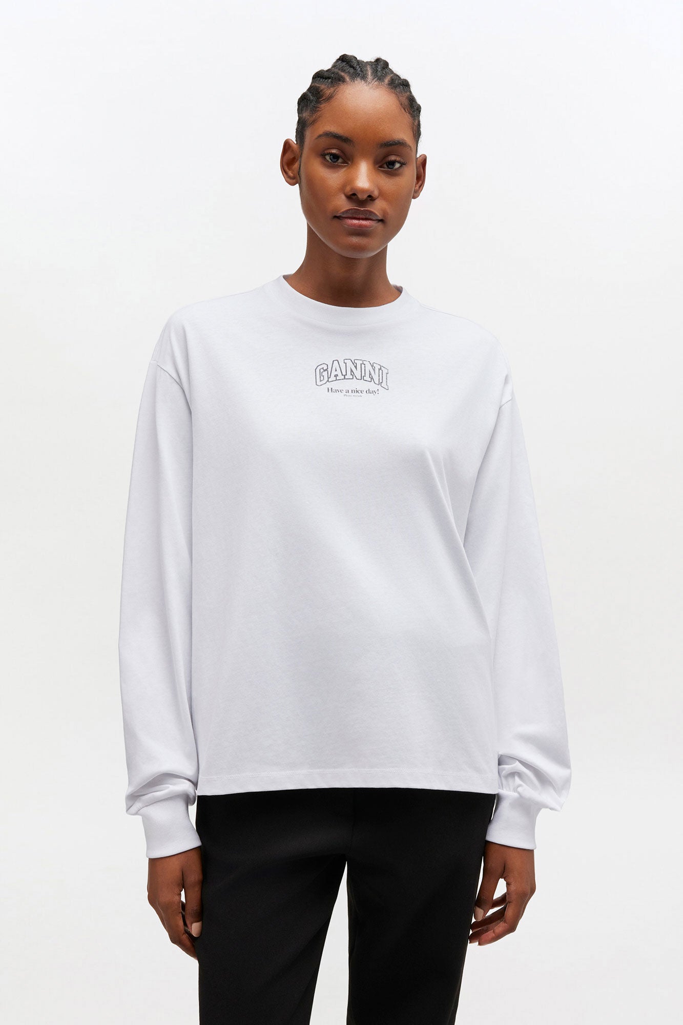 Essential Basic Long-sleeve - GANNI