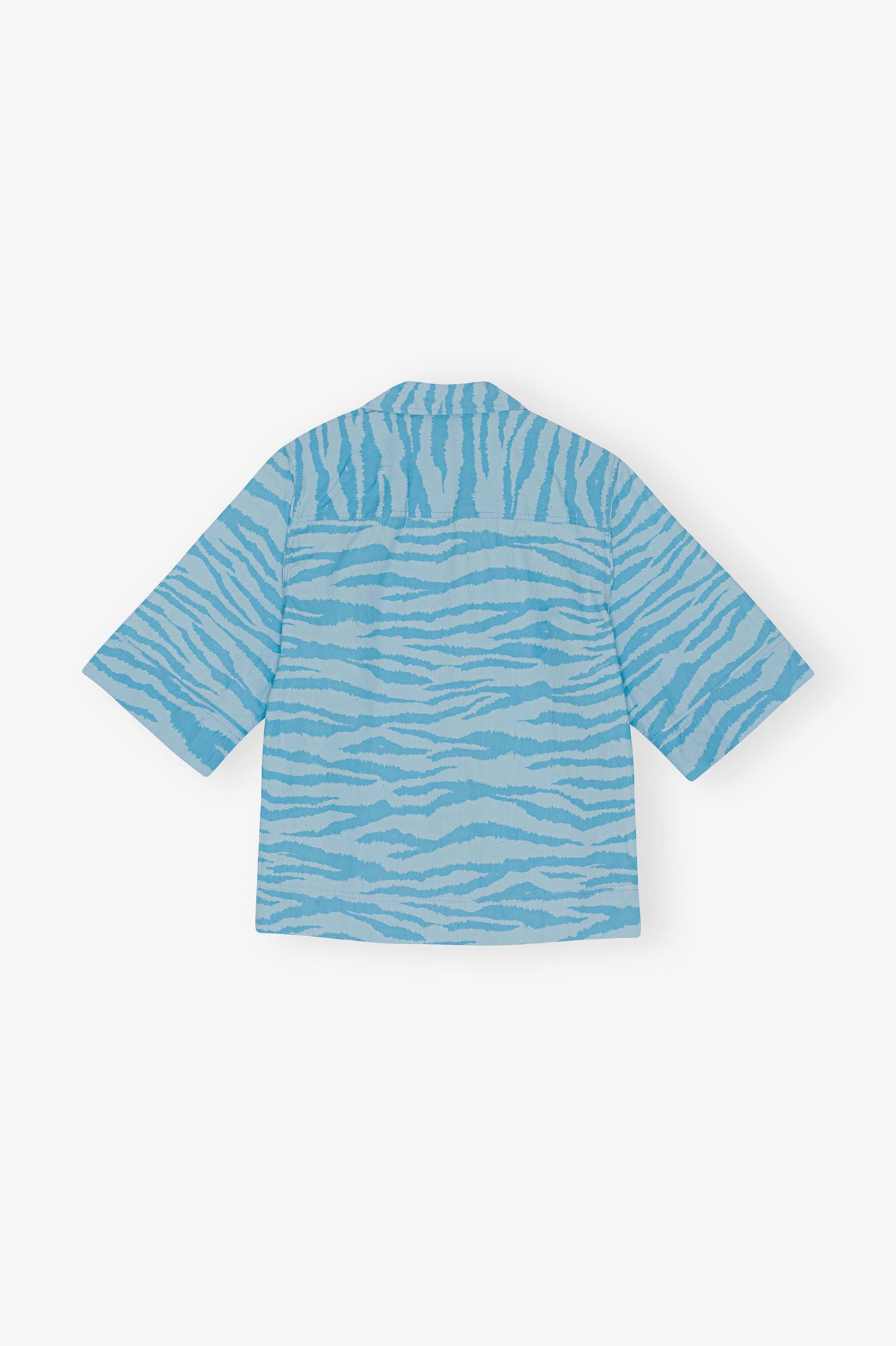 Printed Cotton Shirt - GANNI