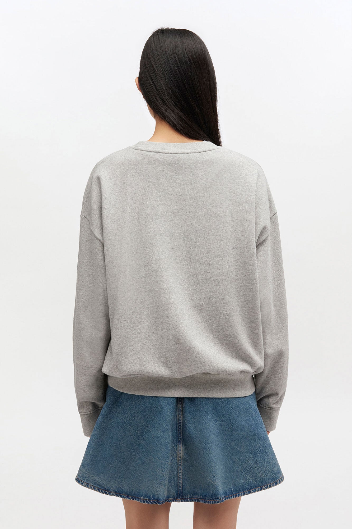 Grey Kitty Sweatshirt - GANNI