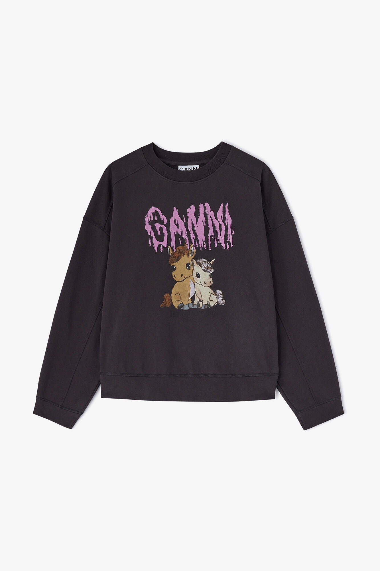 Grey Isoli Jersey Sweatshirt - GANNI