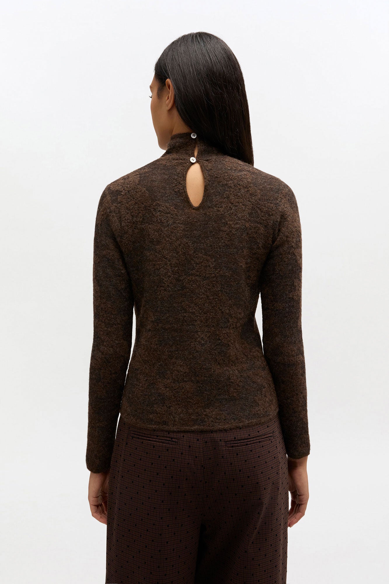 Sheer Turtleneck - GANNI