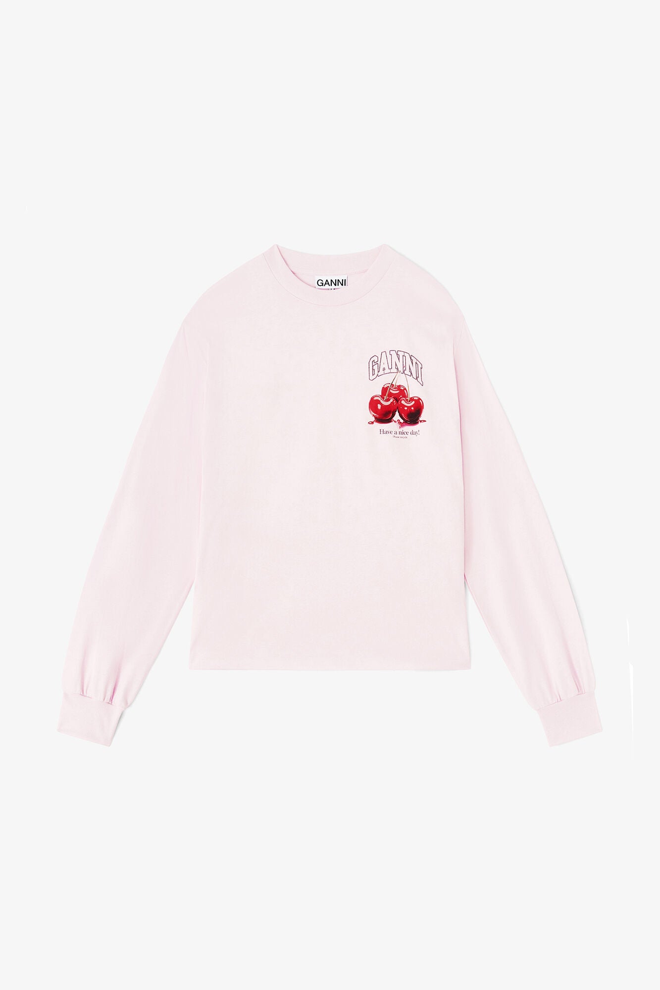 Long-sleeve Fruit T-shirt - GANNI