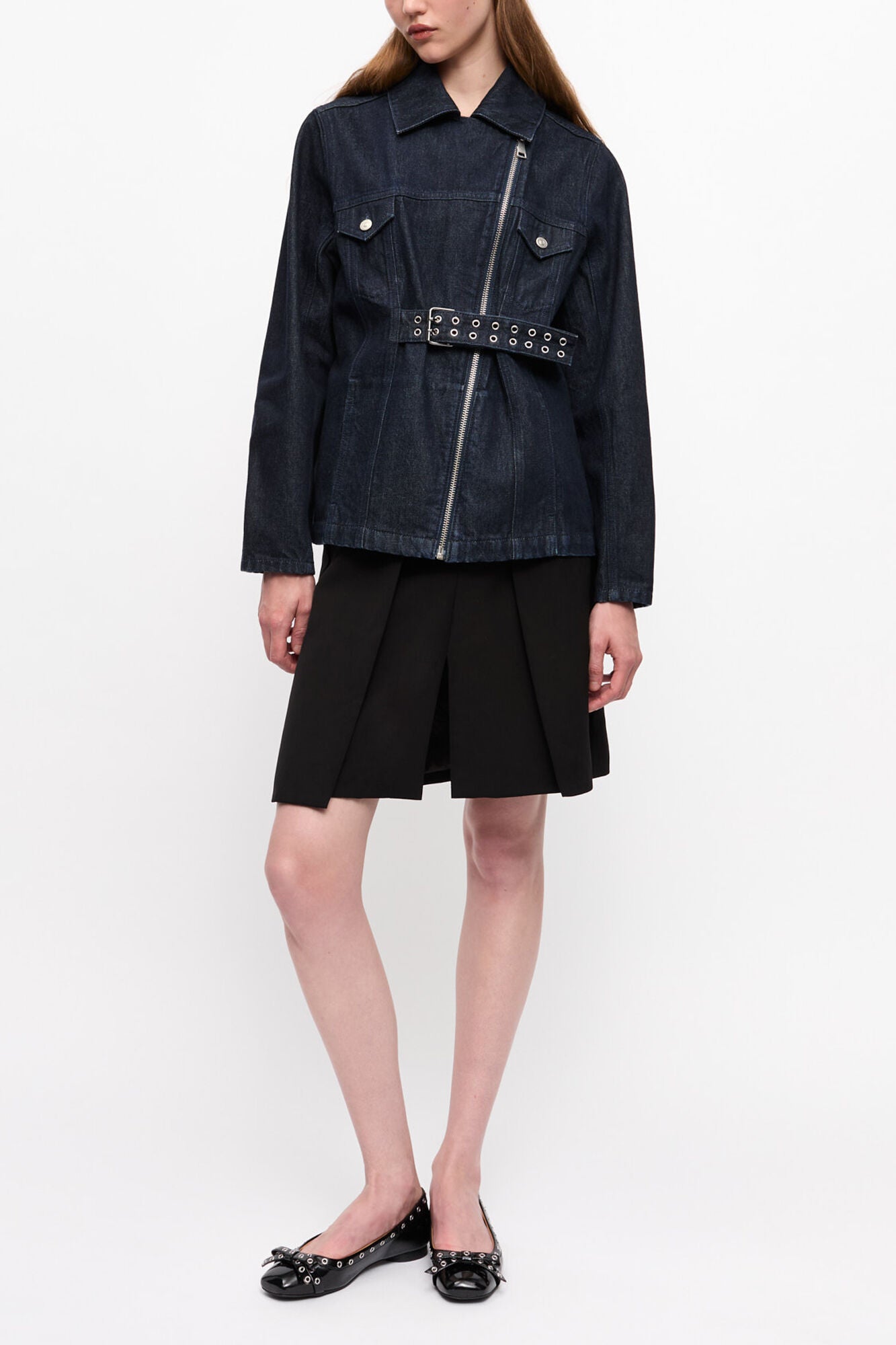 Blue Rinse Denim Jacket - GANNI