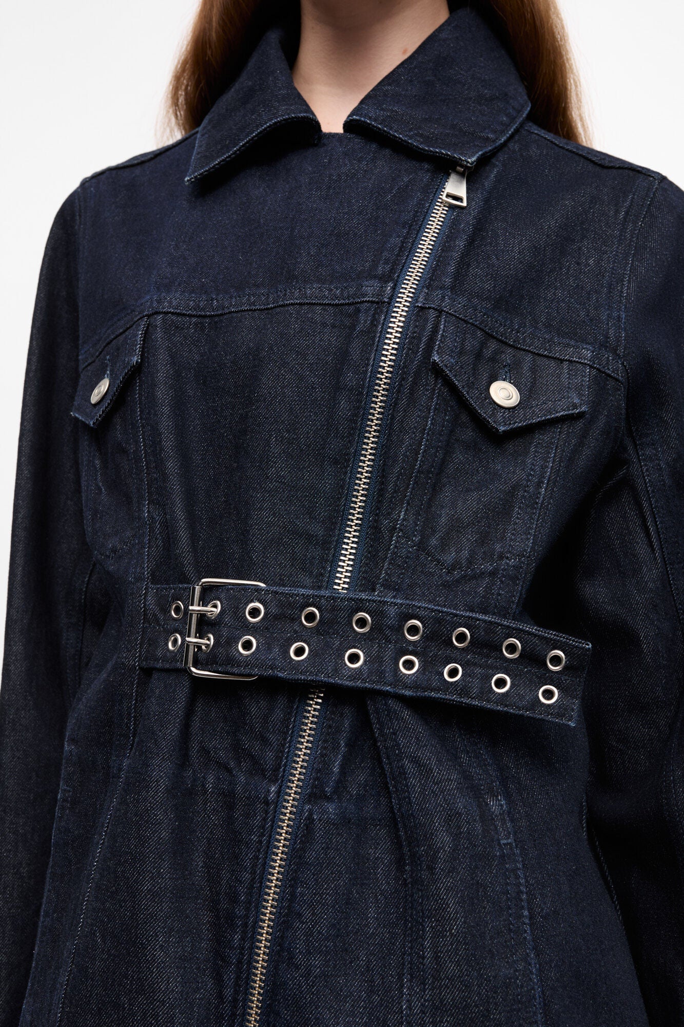 Blue Rinse Denim Jacket - GANNI