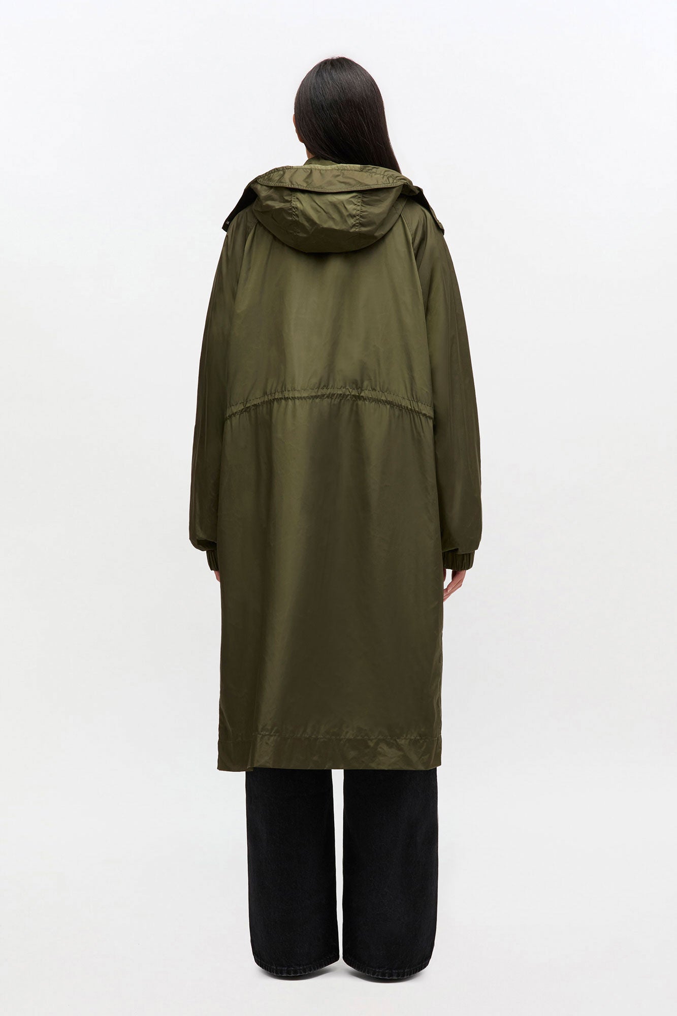 Nylon Parka Coat - GANNI