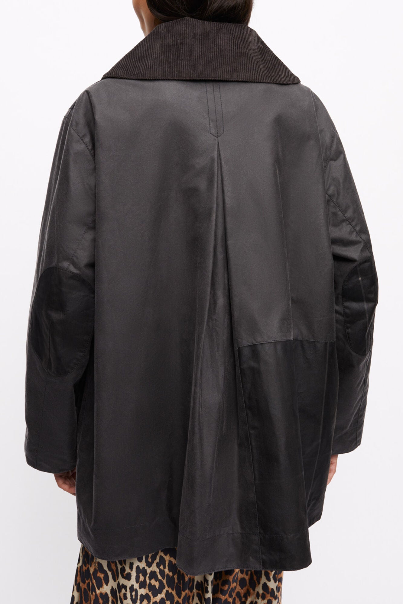 GANNI x Barbour Waxed Duffle Coat - GANNI