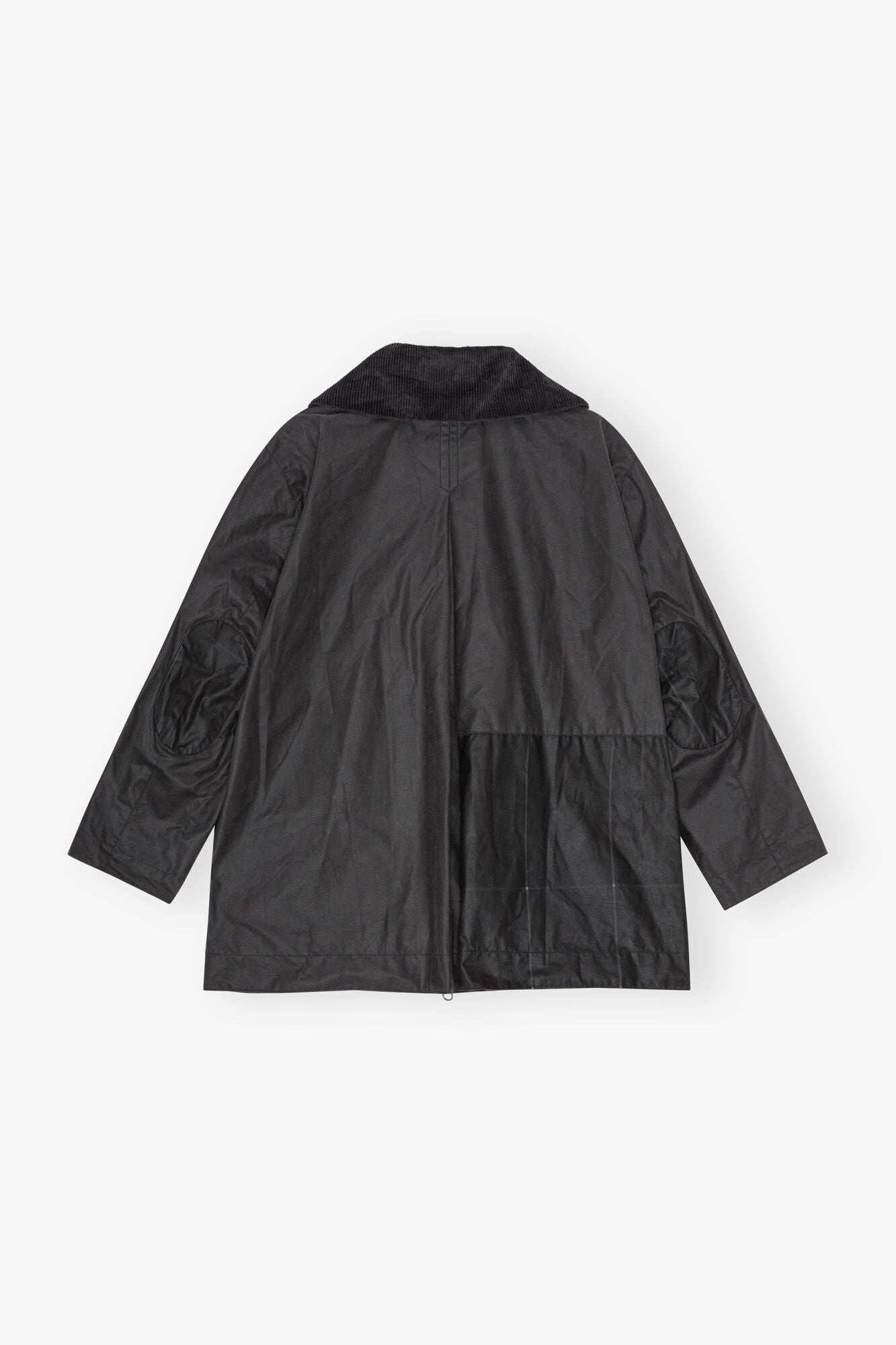 GANNI x Barbour Waxed Duffle Coat - GANNI
