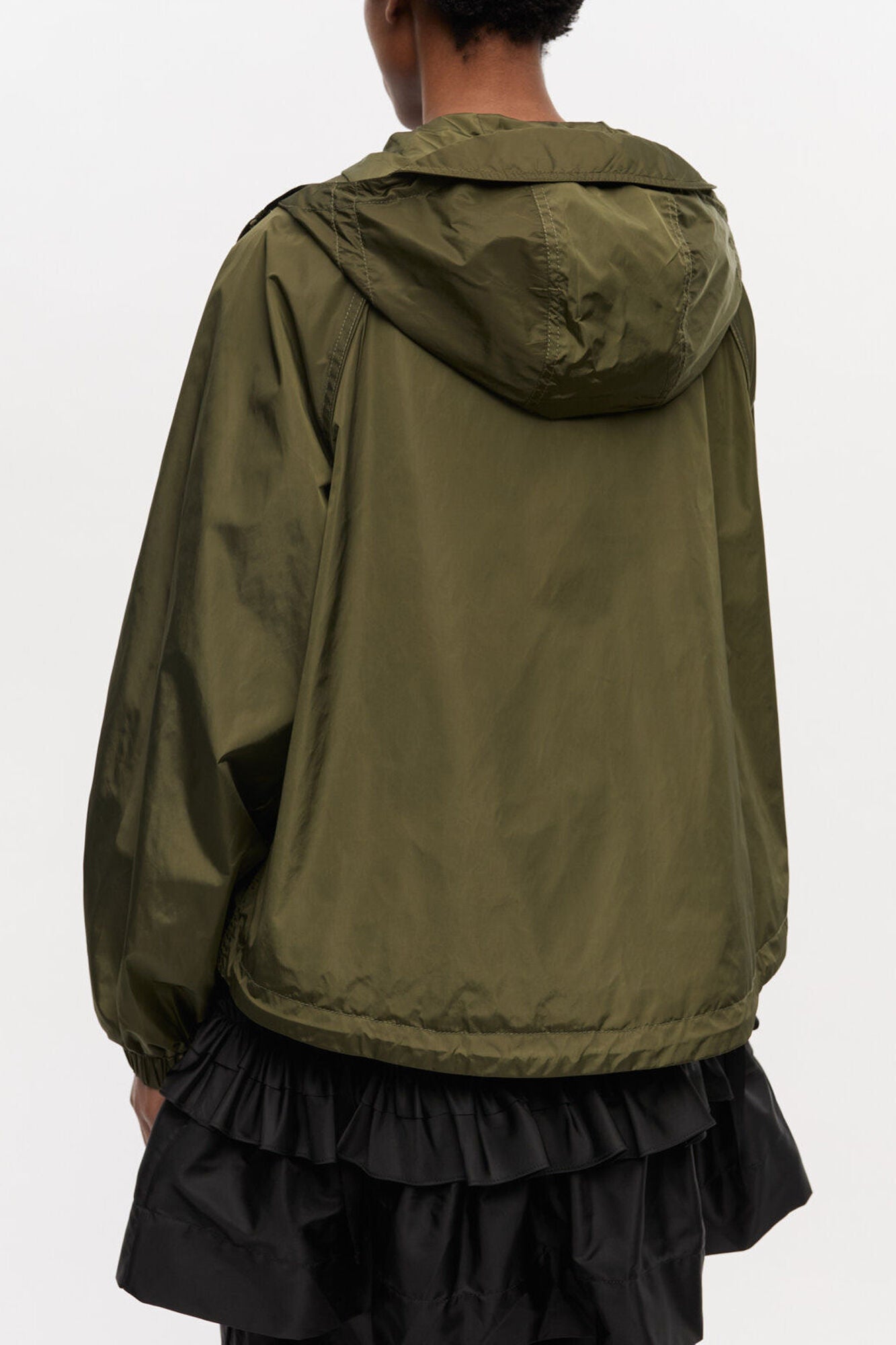 Green Nylon Jacket - GANNI