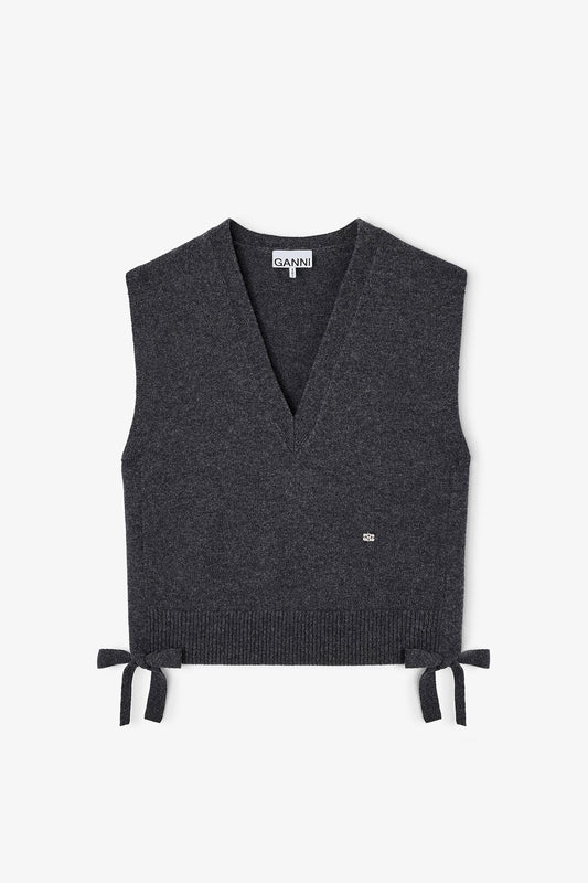 Classic Wool Vest - GANNI