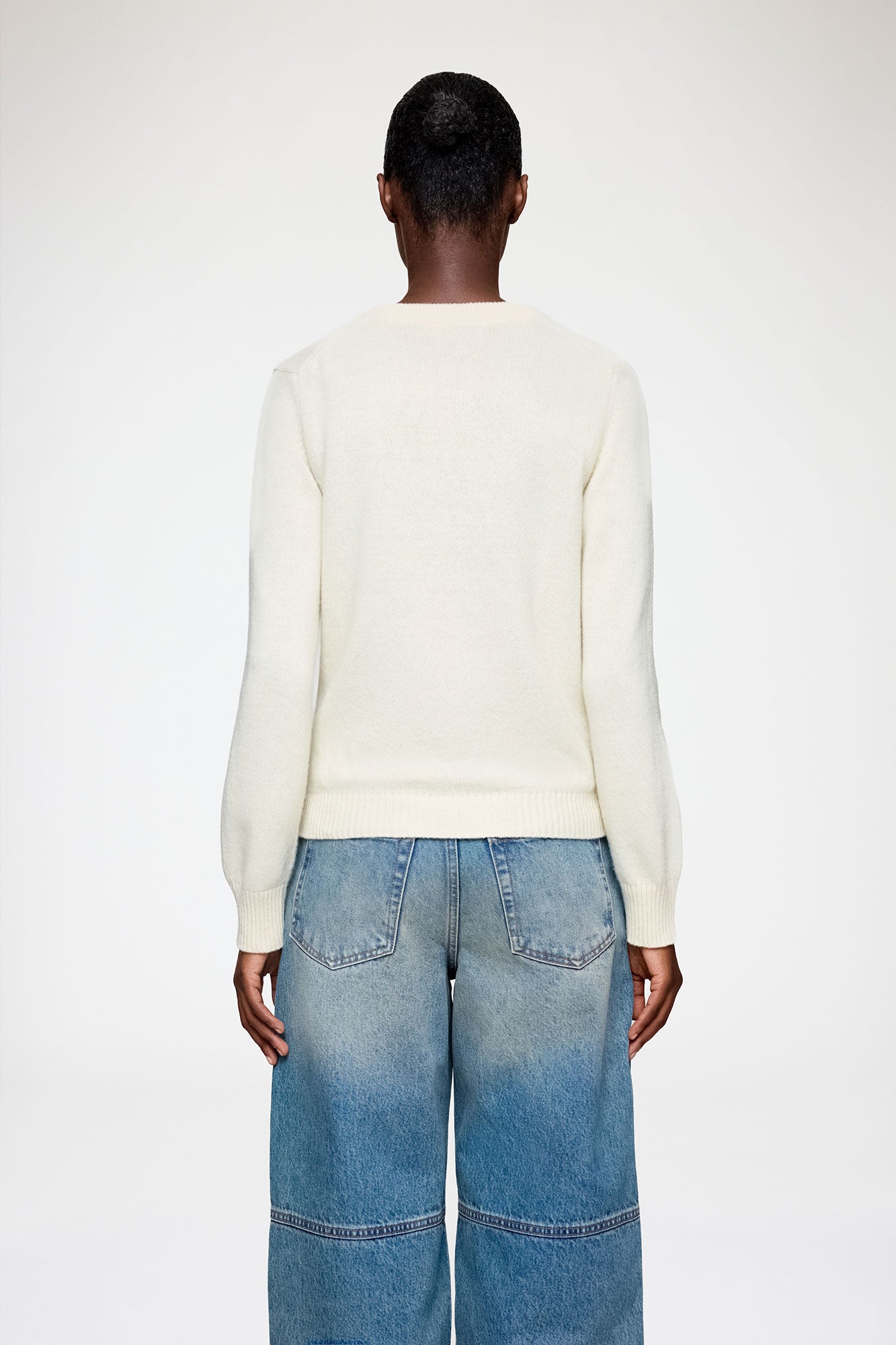 Sweater in Graphic Wool - GANNI