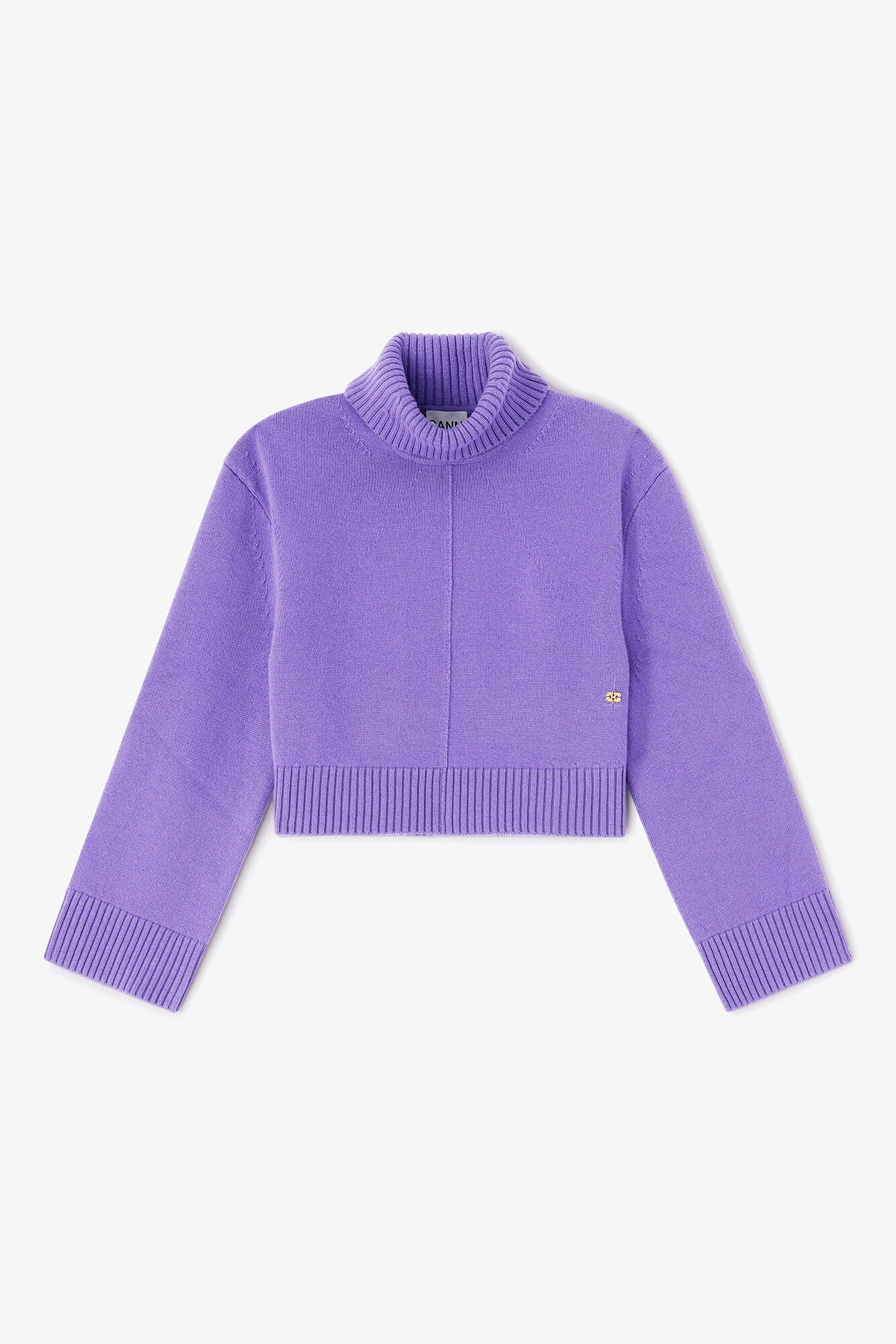 Wool Turtleneck Sweater - GANNI
