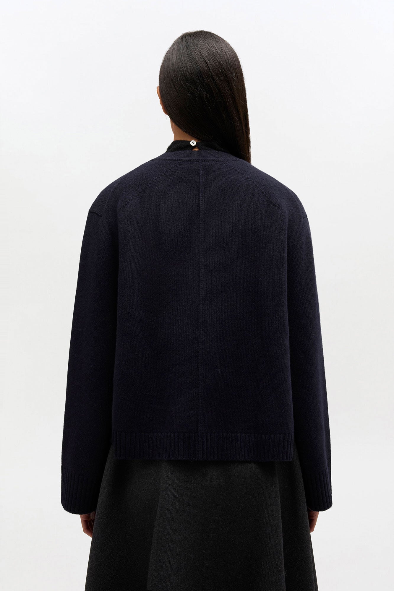Classic Wool Cardigan - GANNI