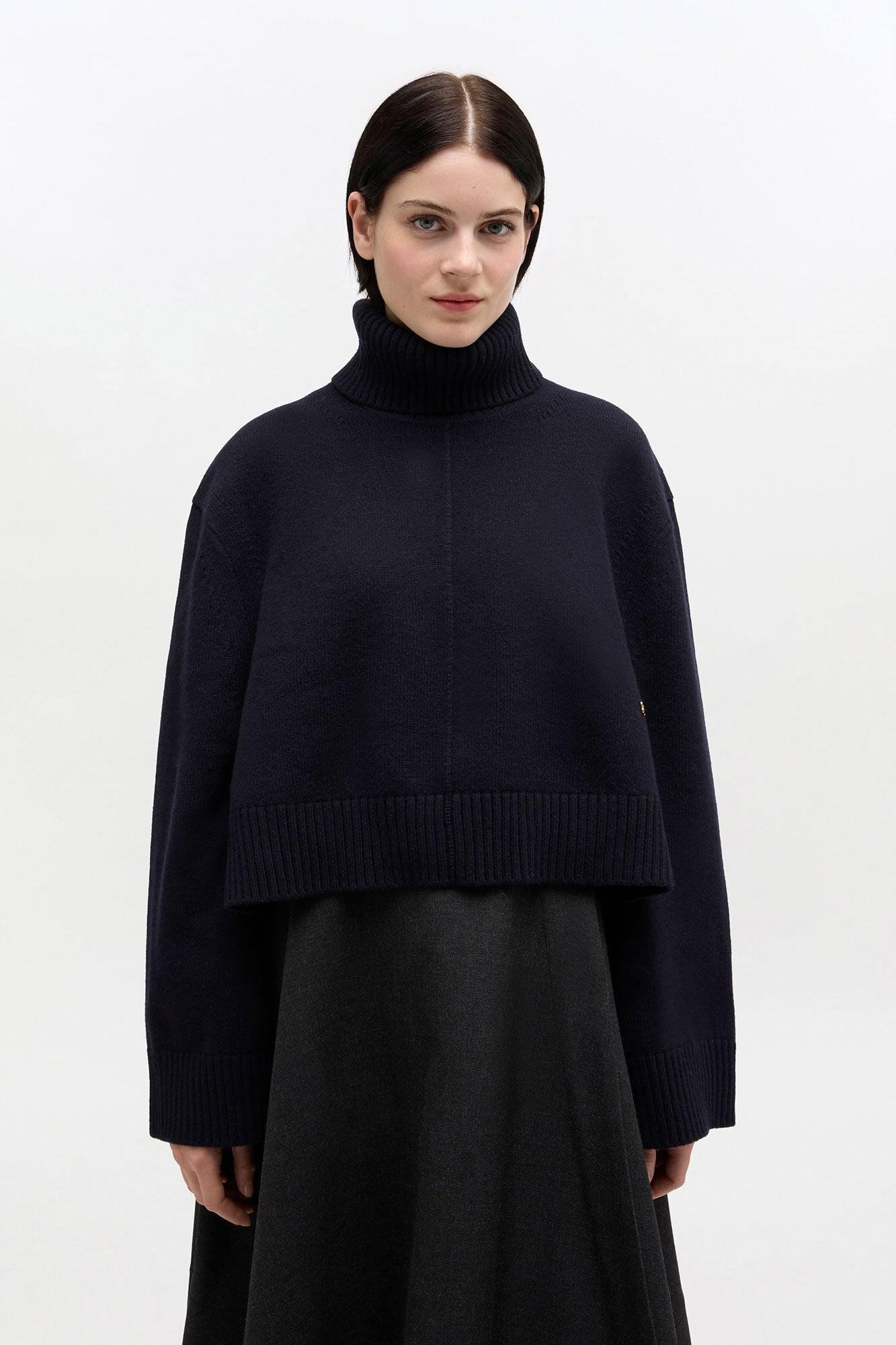 Wool Turtleneck Sweater - GANNI