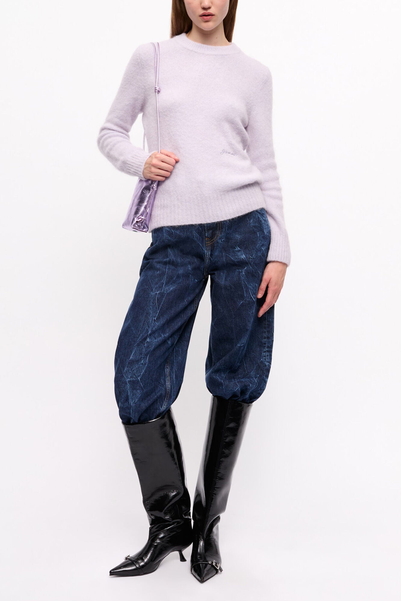 Lavender Sweater - GANNI