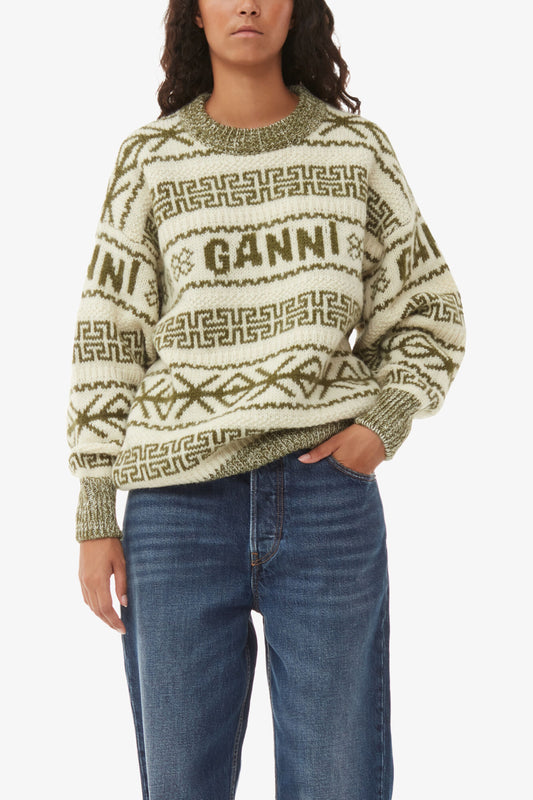Wool Pullover - GANNI