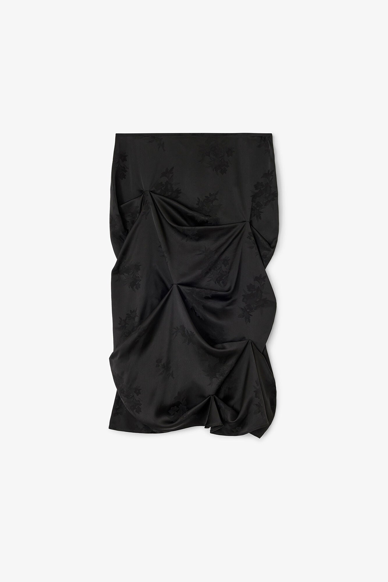 Black Draped Skirt - GANNI