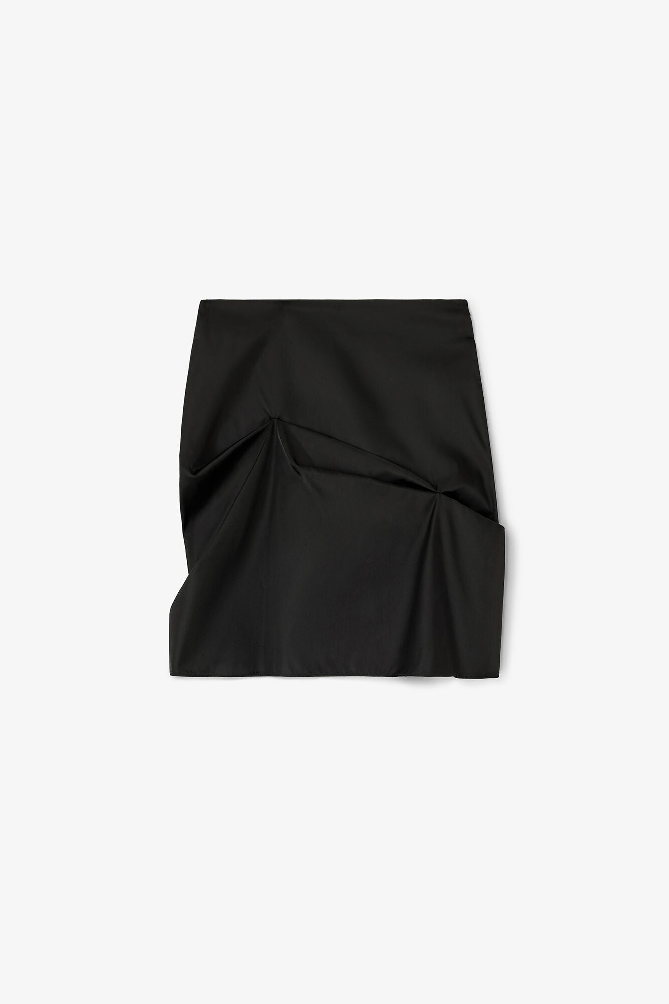 Black Nylon Mini Skirt - GANNI