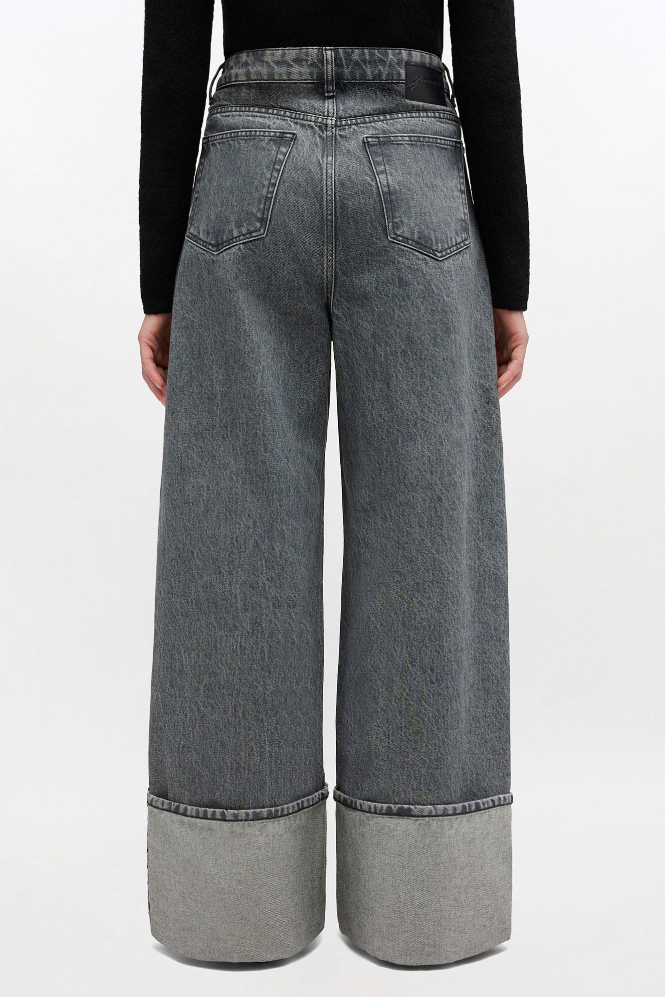 Baggy Jeans with Double Fly - GANNI