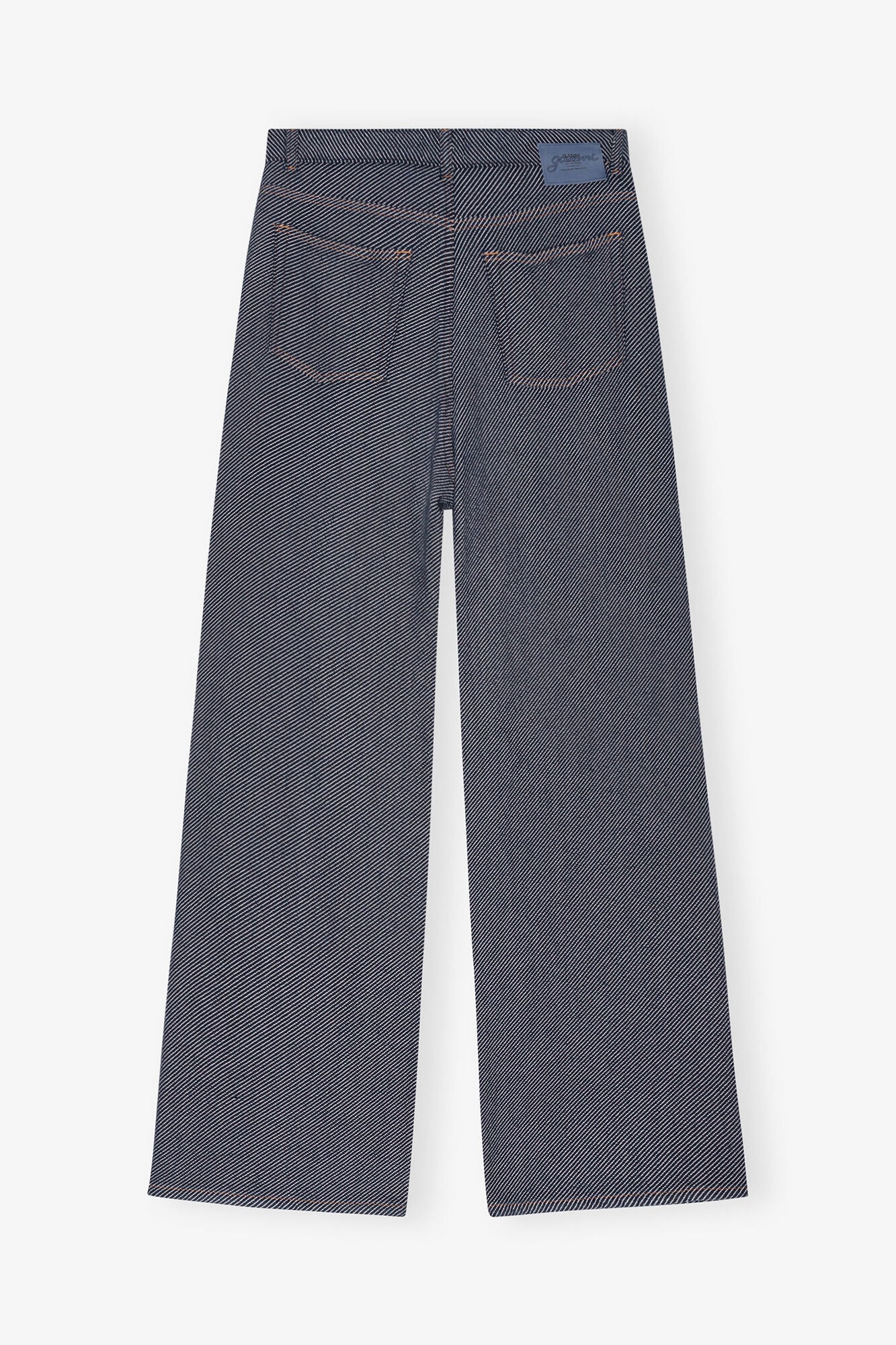 Blue Twill Marri Jeans - GANNI