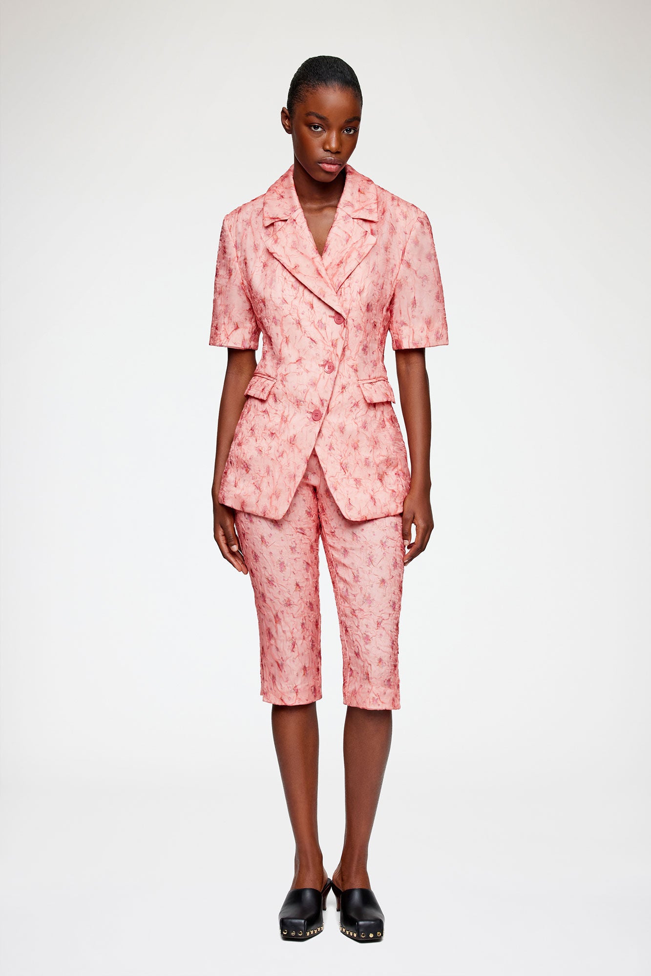 Capri Pants in Shibori Organza - GANNI