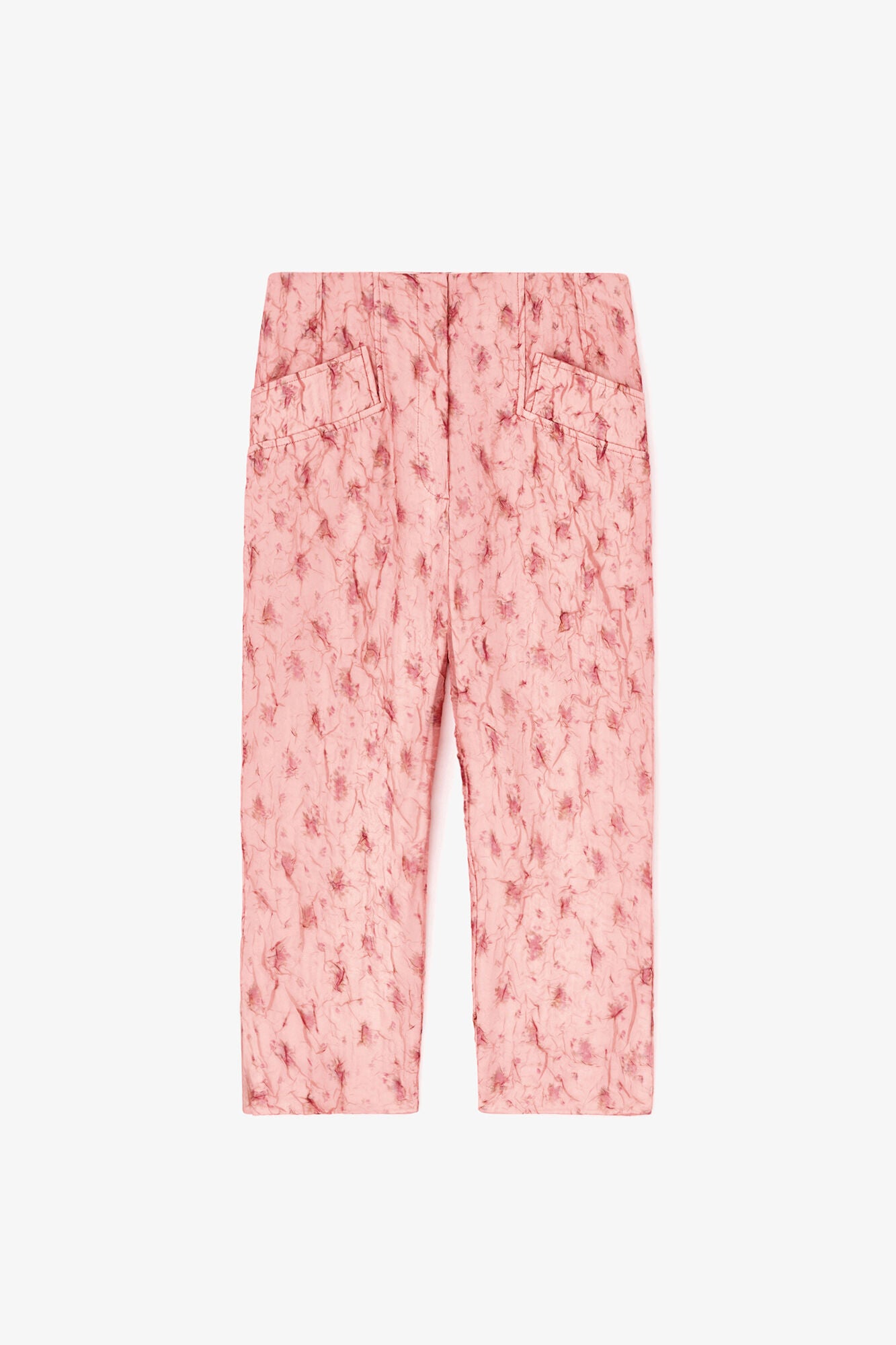 Capri Pants in Shibori Organza - GANNI