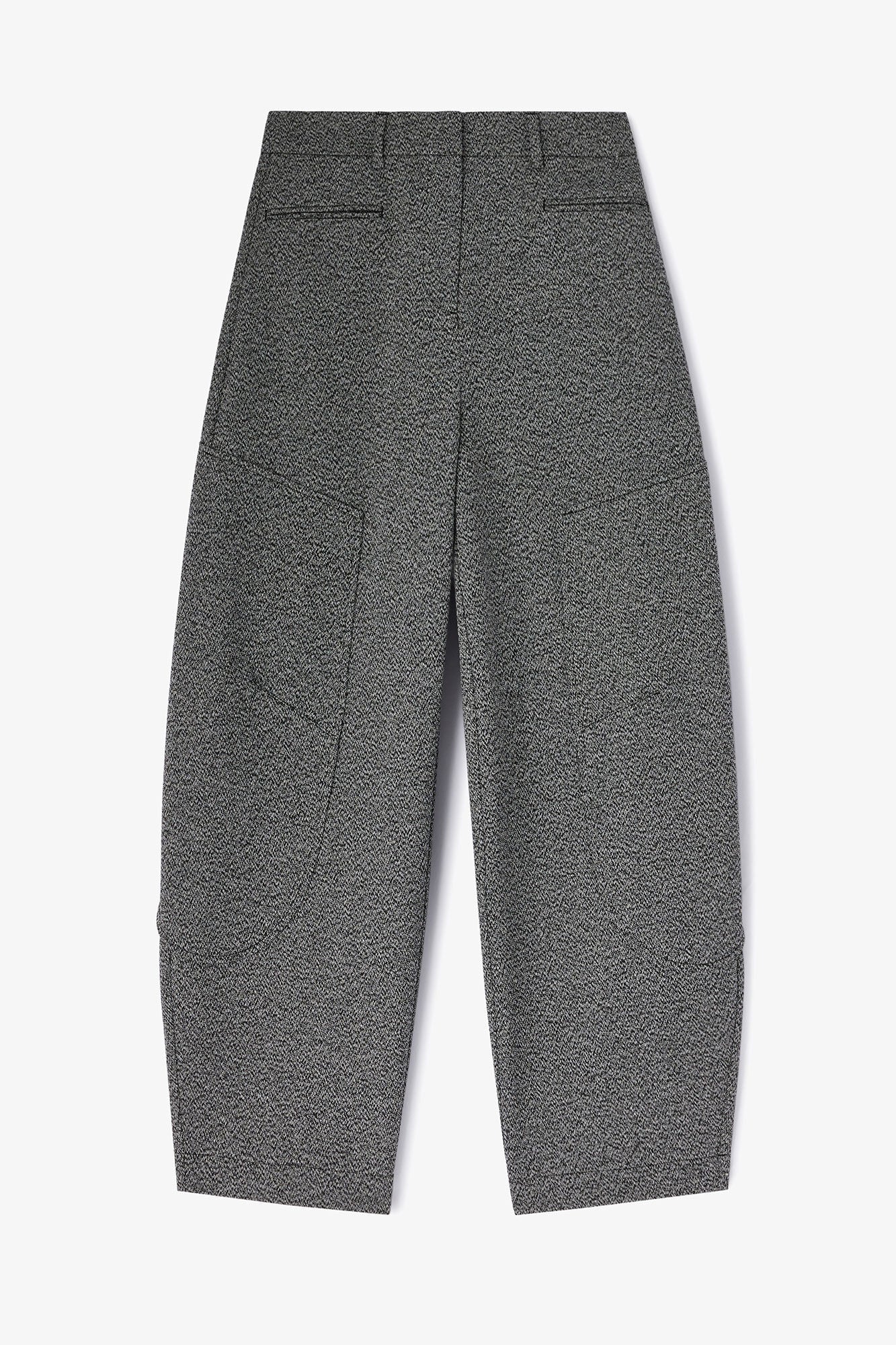 Trousers in Grey Suiting - GANNI