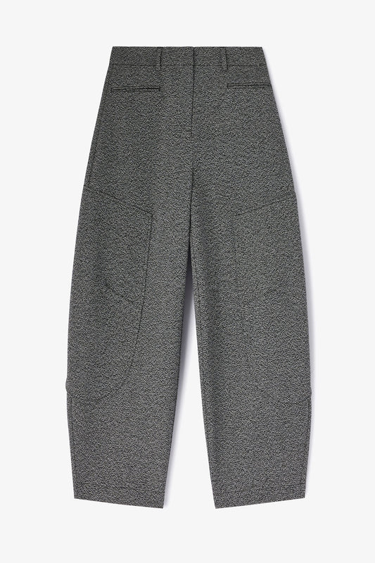 Trousers in Grey Suiting - GANNI