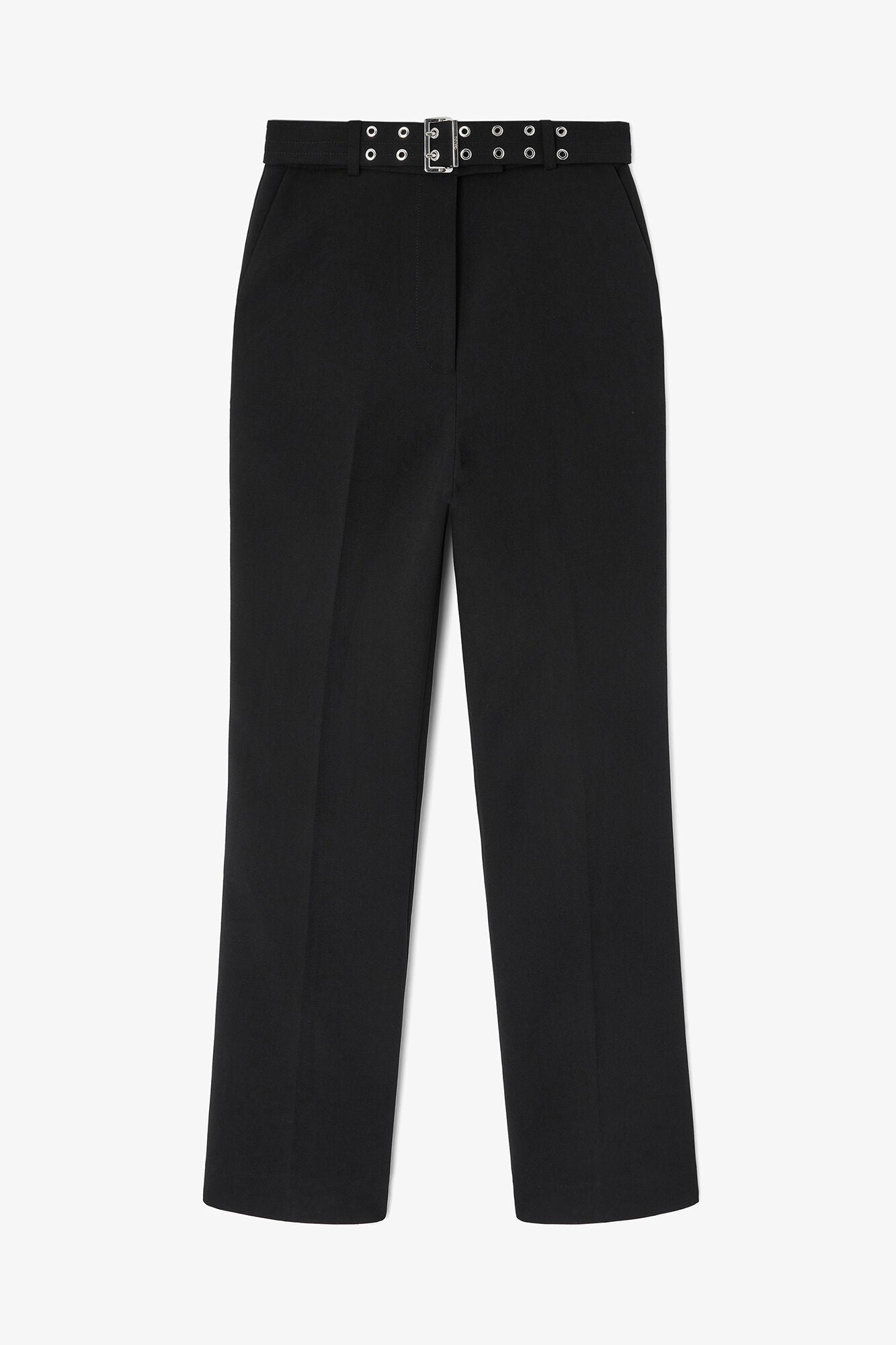 Black Belted Pants - GANNI