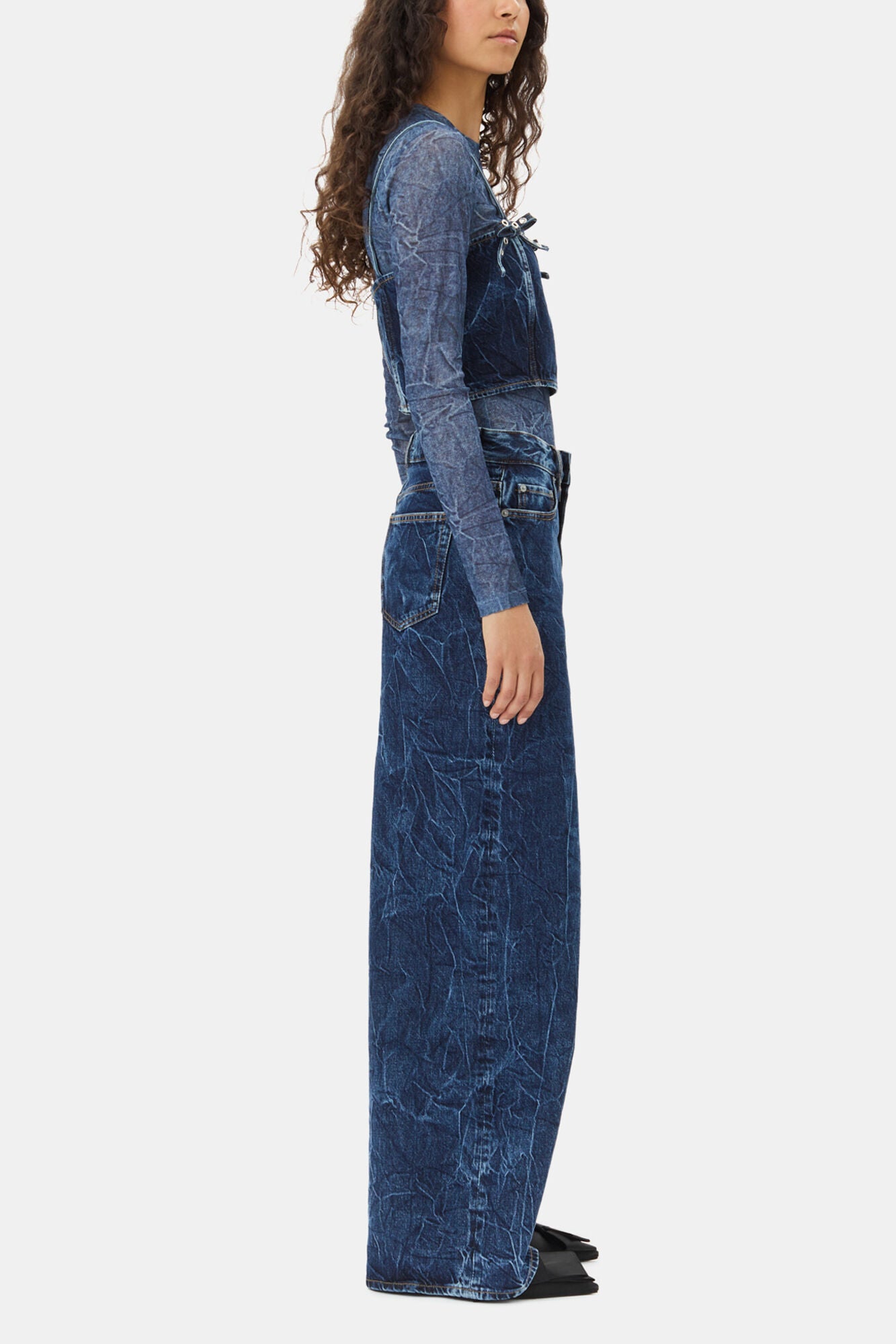 Dark Blue Marri Jeans - GANNI