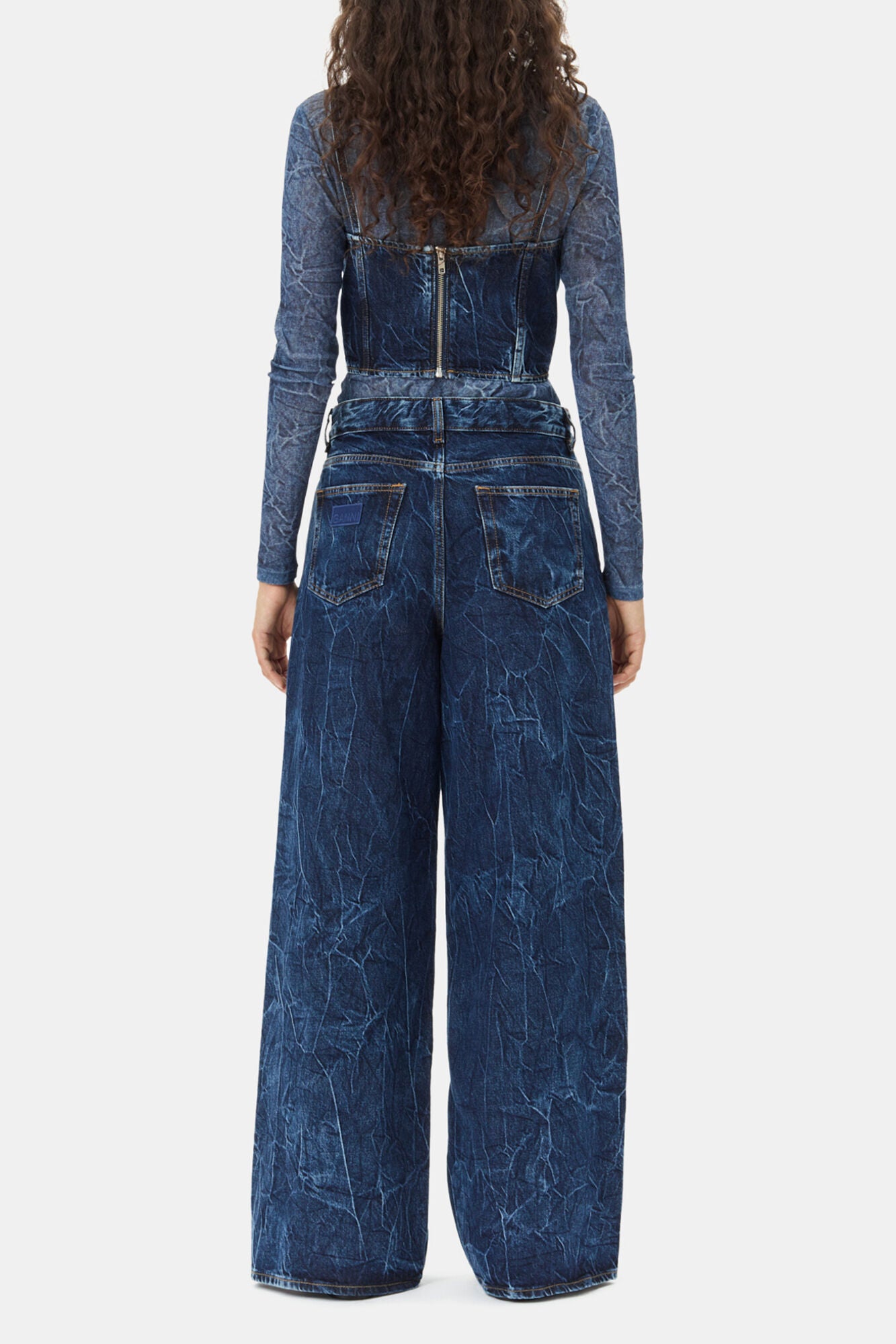 Dark Blue Marri Jeans - GANNI