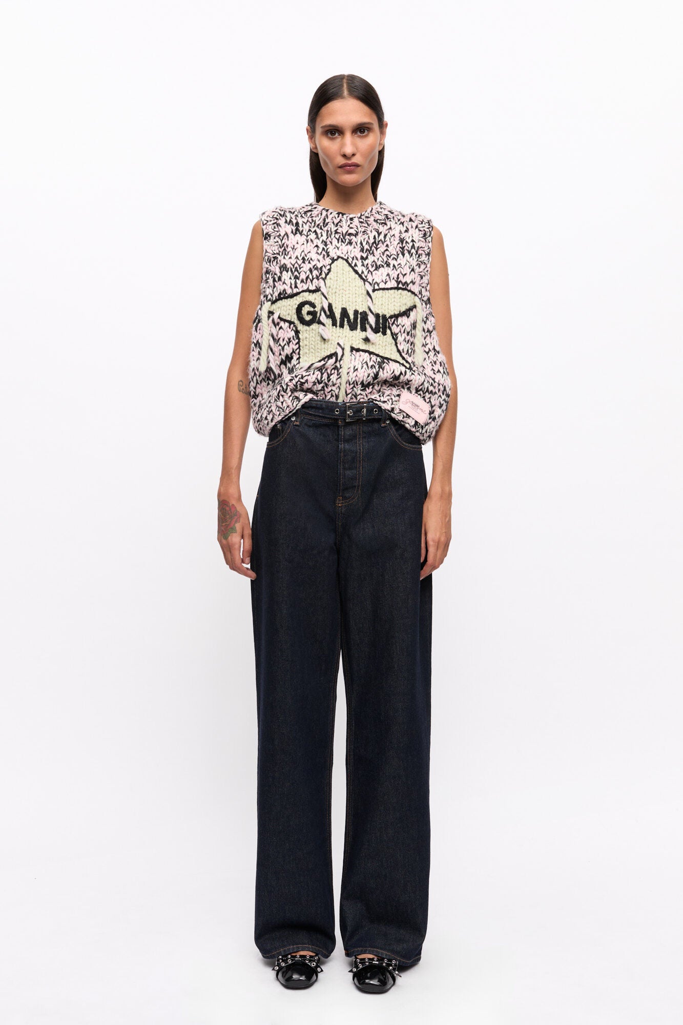 Izey Jeans in Rinse Denim - GANNI