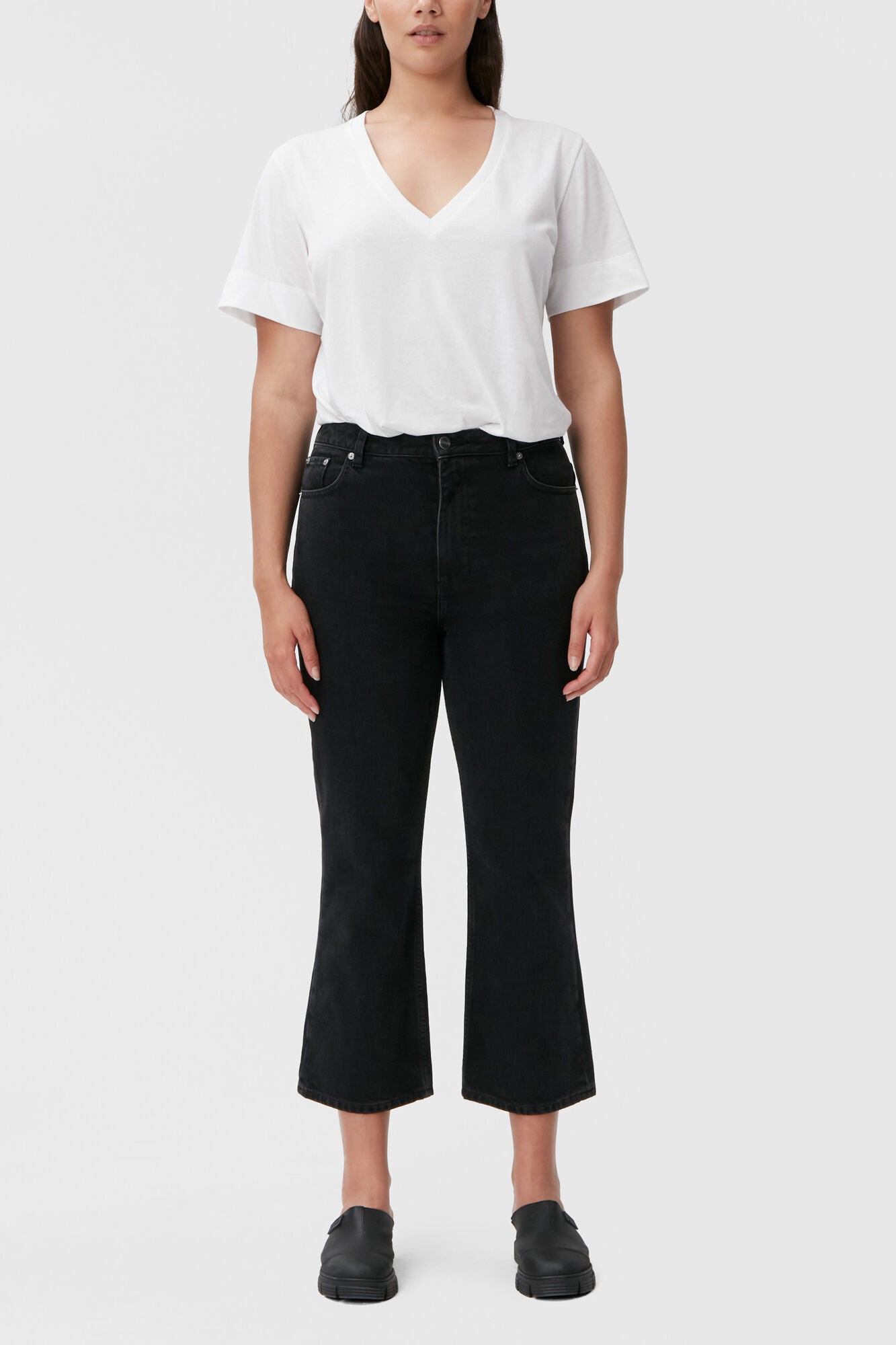 Betzy Cropped Jeans - GANNI