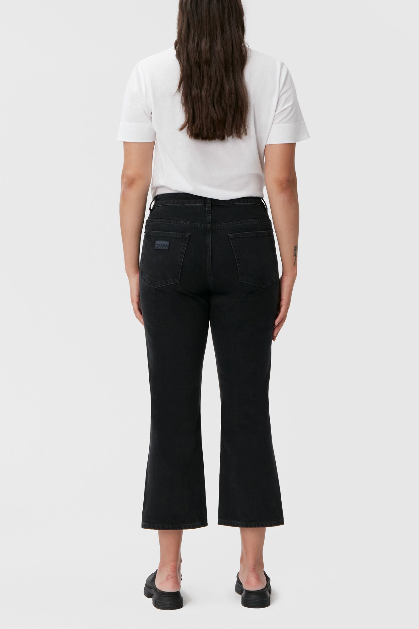 Betzy Cropped Jeans - GANNI