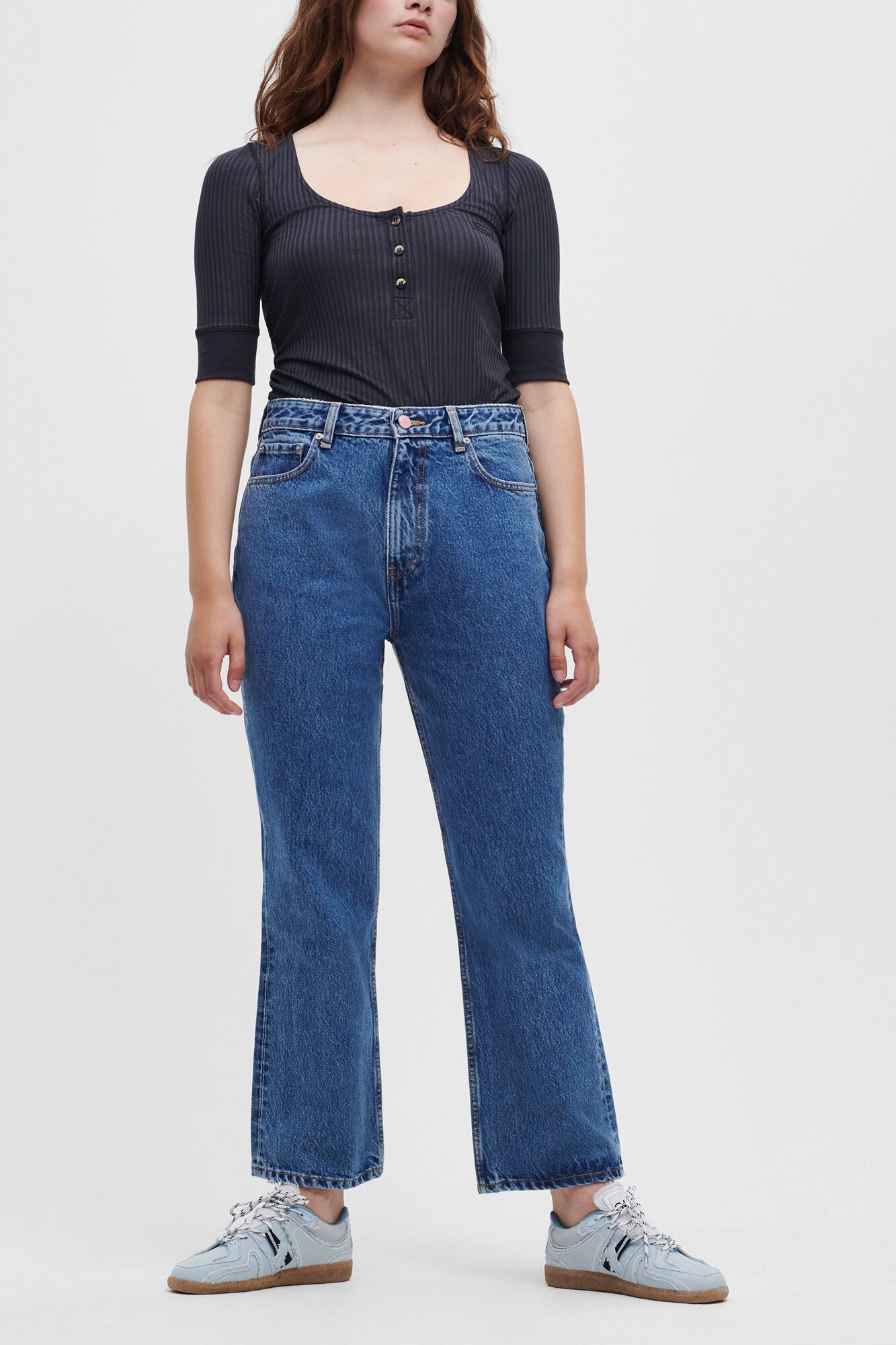 Betzy Cropped Jeans - GANNI