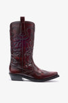 Black/Dark Burgundy