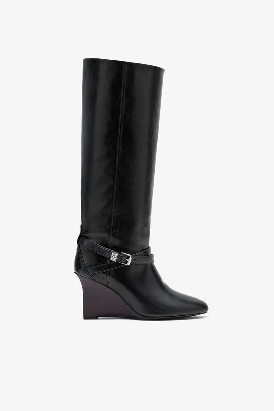 Kat High Boot in Black - GANNI