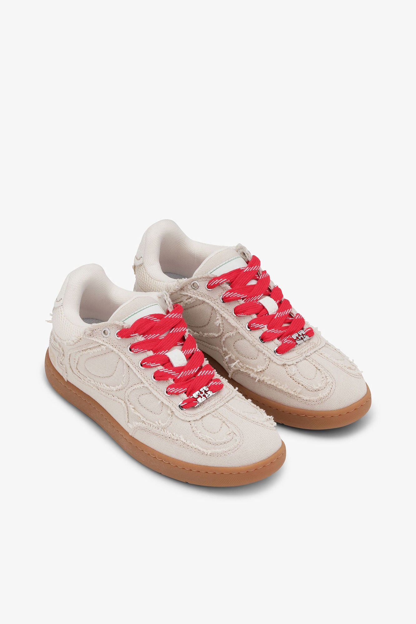 08 Canvas Raw Edge Sneakers - GANNI