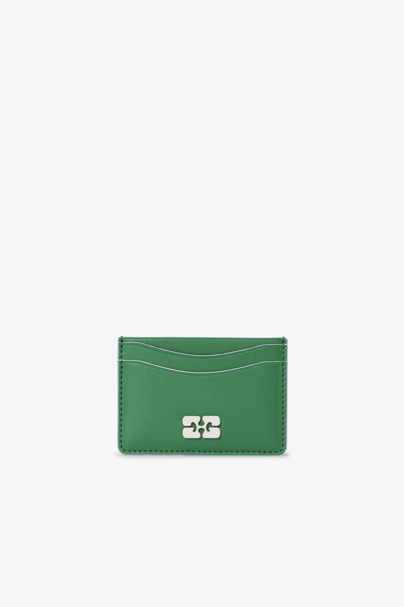 Juniper Green Bou Card Holder - GANNI