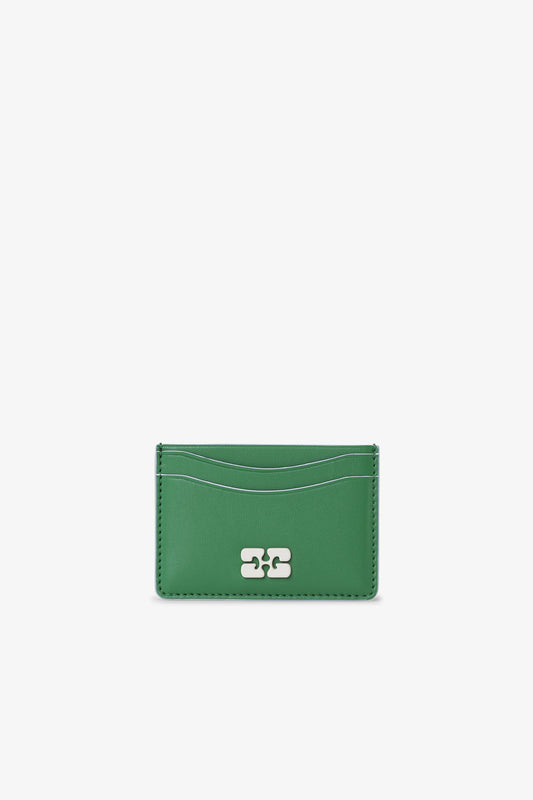 Juniper Green Bou Card Holder - GANNI
