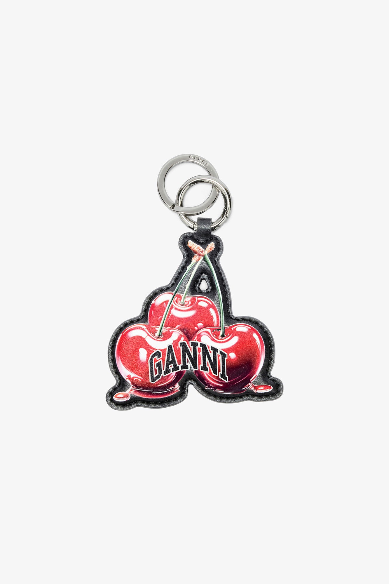 Black Joy Cherry Keyring - GANNI