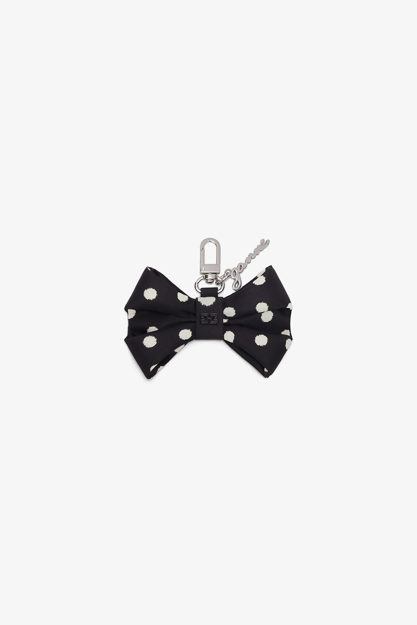 Black Bow Charm with Dots - GANNI