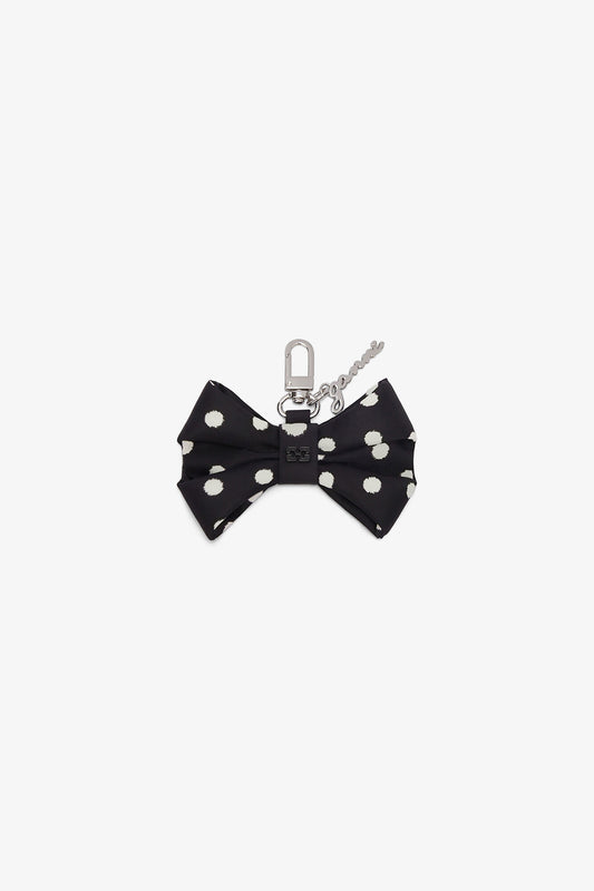 Black Bow Charm with Dots - GANNI