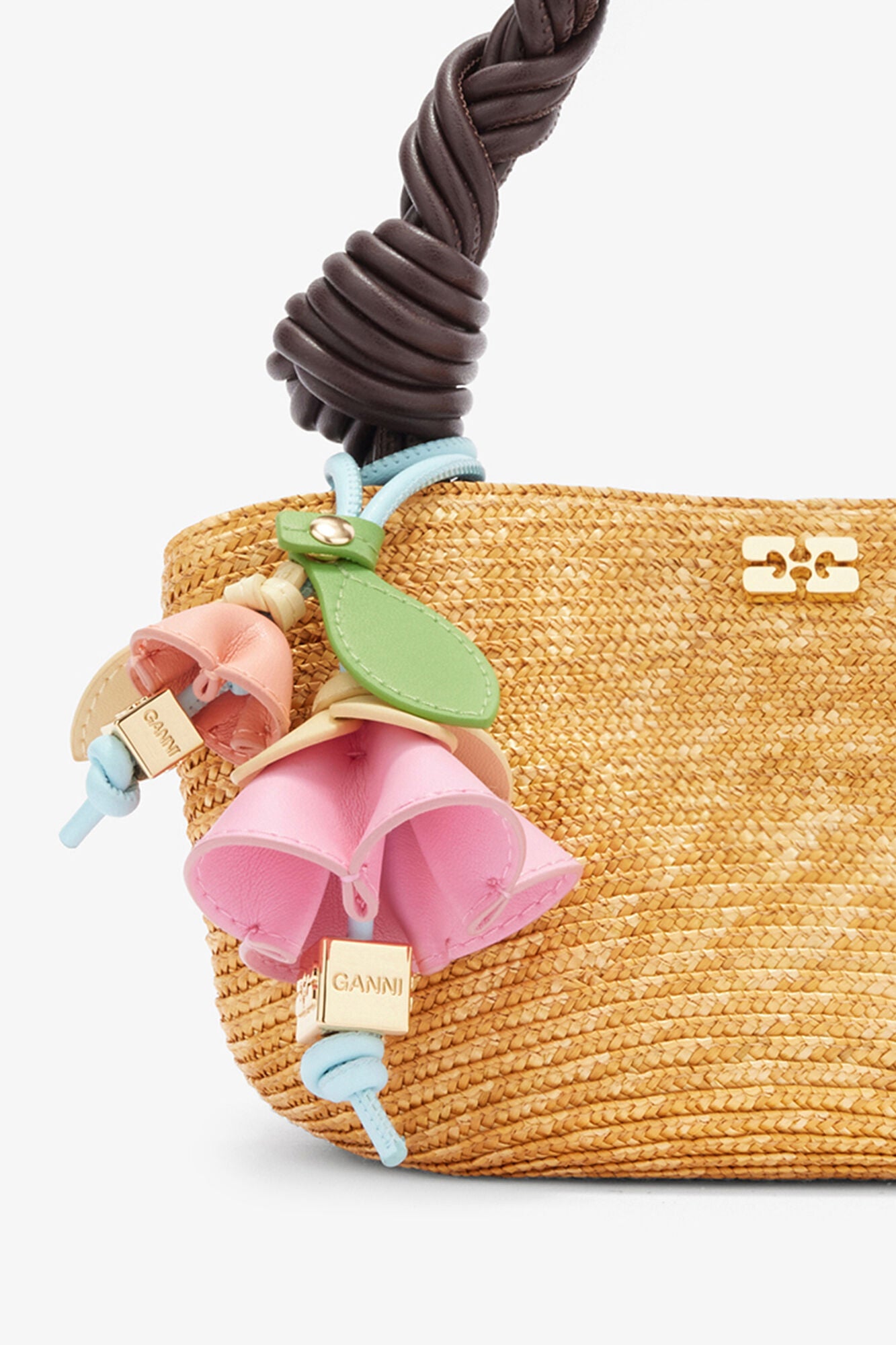 Pink Drink Flower Charm - GANNI