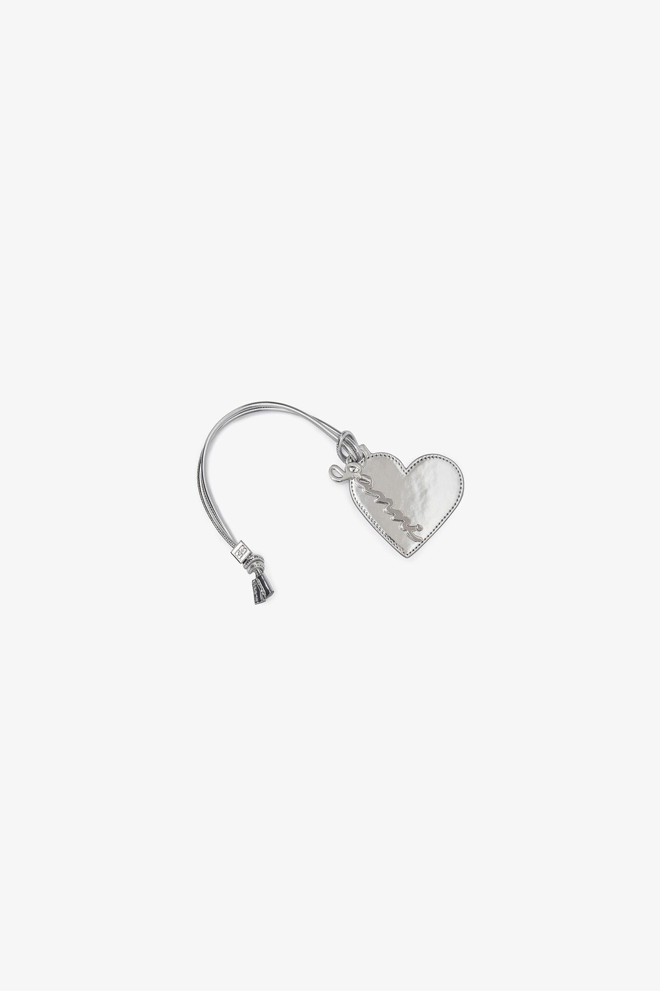 Silver Silver Bou Heart Mirror - GANNI