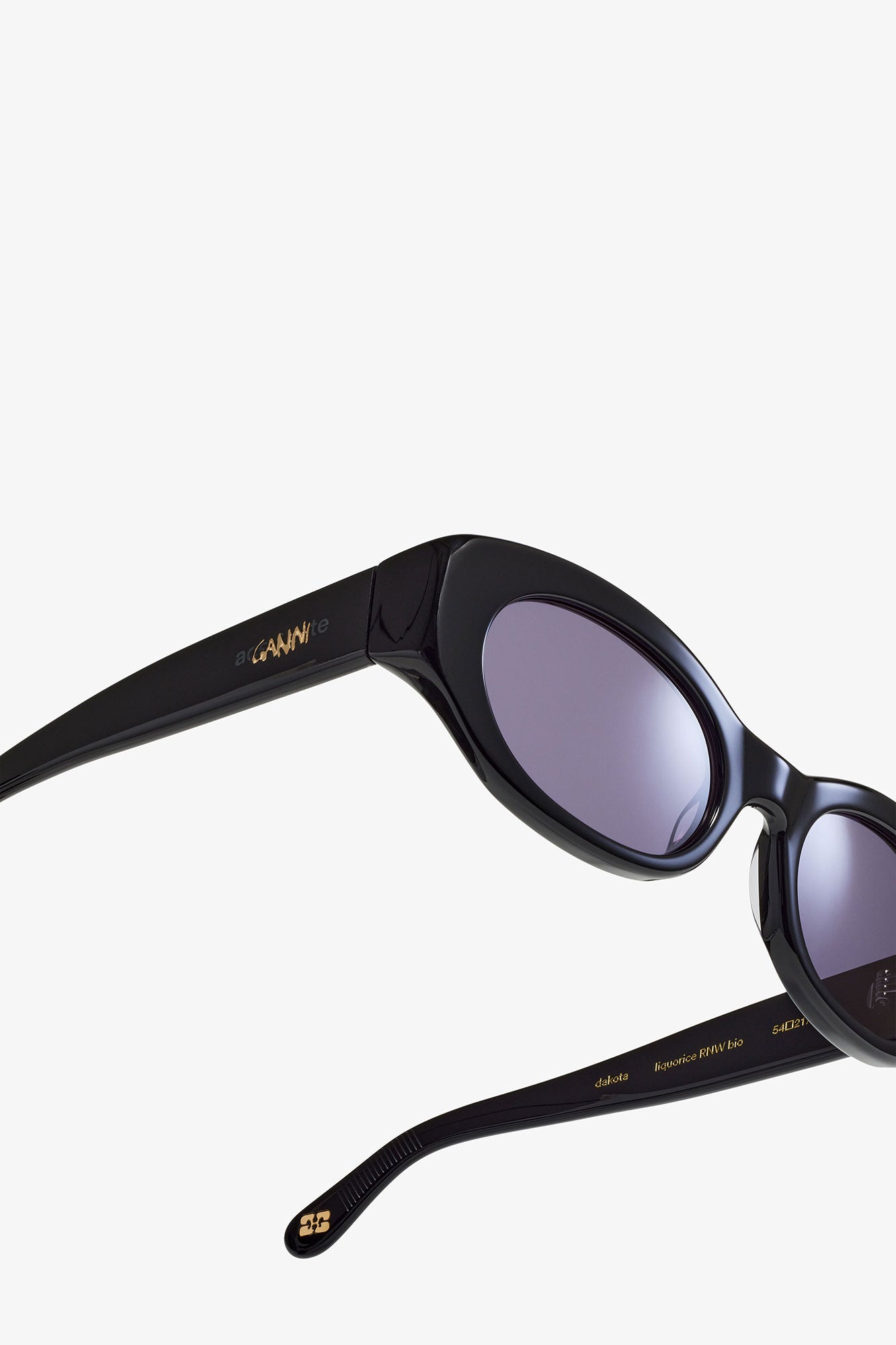 Black GANNI x Ace & Tate Black Dakota Sunglasses - GANNI