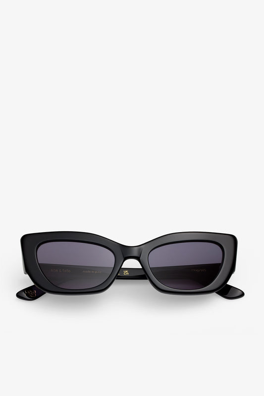 Black GANNI x Ace & Tate Black Sadie Sunglasses - GANNI