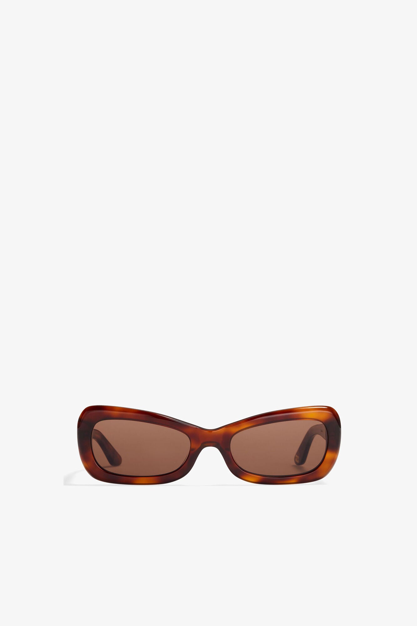 Tiger's Eye GANNI x Ace & Tate Brooke Sunglasses - GANNI