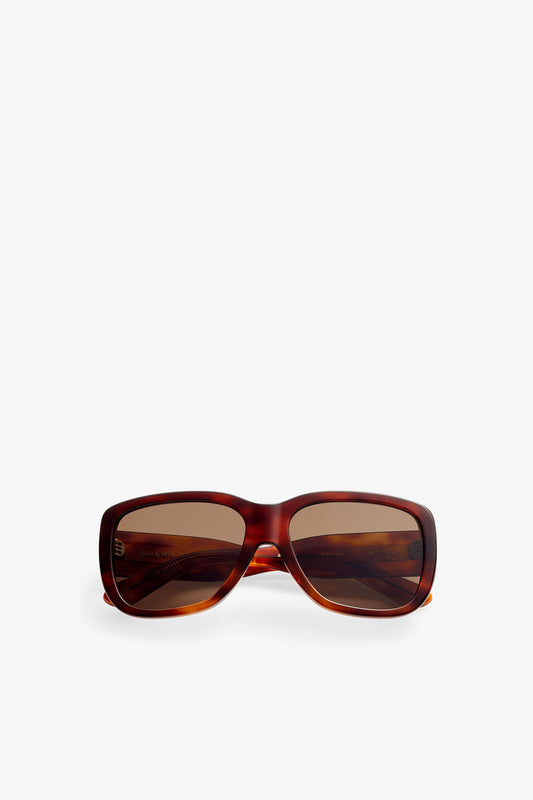 Tiger's Eye GANNI x Ace & Tate Antonio Sunglasses - GANNI