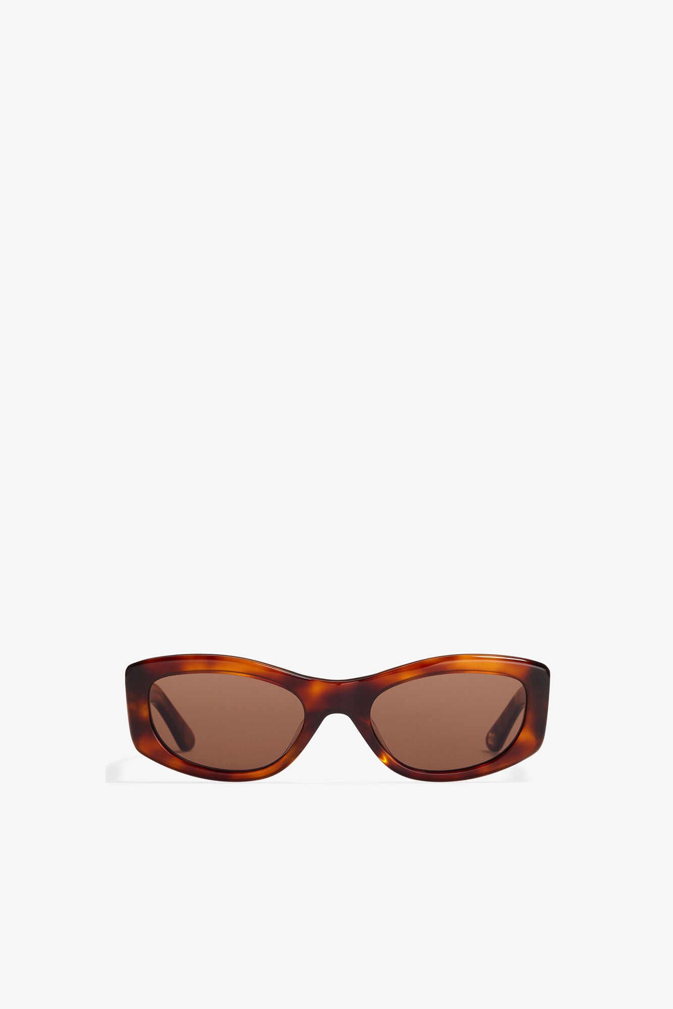 Tiger's Eye GANNI x Ace & Tate Lana Sunglasses - GANNI